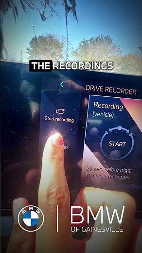🔍BMW How-To: Drive Recorder 🎬Ever wish you had a dash cam built right into your vehicle?