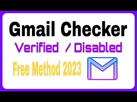 Valid email checker free method 2023 | How To Check Good/Bad Gmail 2023 | Free Email Validation Tool