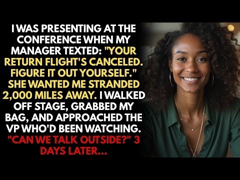 My Manager Stranded Me At The Conference, So I Made Her Lose Everything