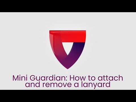 Attach & Remove Your Lanyard On Medical Guardian's Mini Guardian