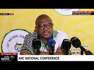 ANC SG Mbalula briefs media on ANC 55th National Conference