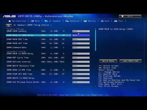 Asus H81M-E UEFI BIOS Overview