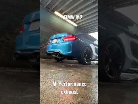 BMW performance exhaust