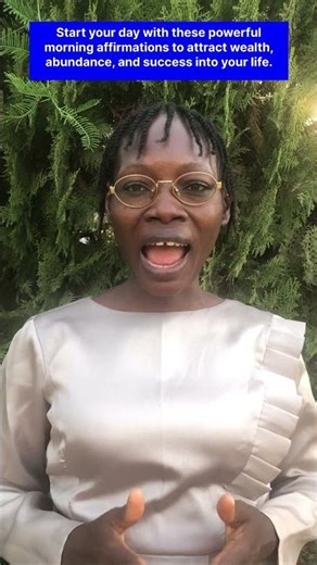 Morning Affirmations for Wealth & Success | Daily Money & Success Mindset