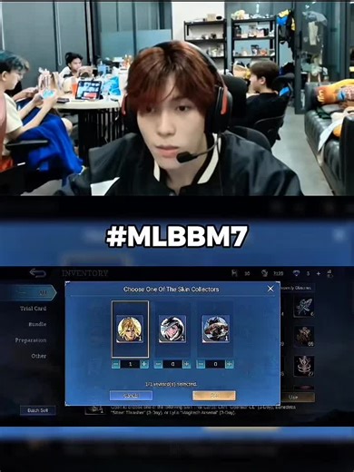 Kairi's Reaction as a Xavier Collector in MLBB M7