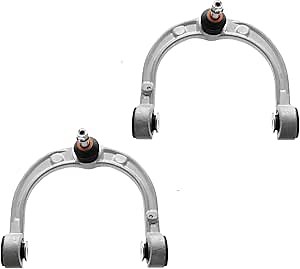 TRQ Front Left and Right Upper Control Arm with Ball Joint Set 2 Piece Compatible with 2006-2012 Mercedes-Benz GL320 GL350 GL450 GL550 ML320 ML350 ML450 ML500 ML550 ML63 AMG R320 R350 R500 R63 AMG