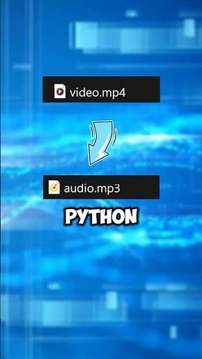 mp4 в mp3 на python | Как конвертировать mp4 в mp3 #python #programming #mp3 #coding #mp4