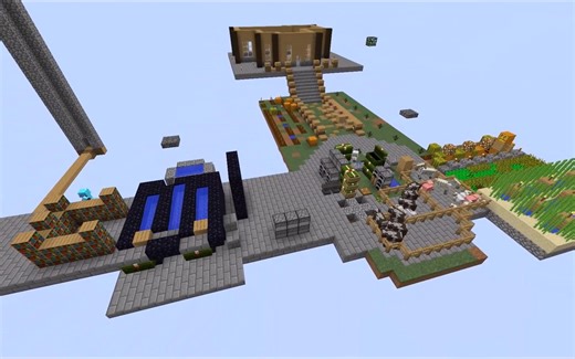 【我的世界】多人空岛生存 8连发（附地图下载）