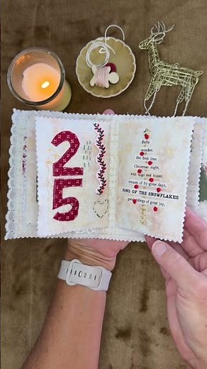Stitch the Season 2025 | Christmas 🎄 Fabric Book | Christmas Fabric Projects