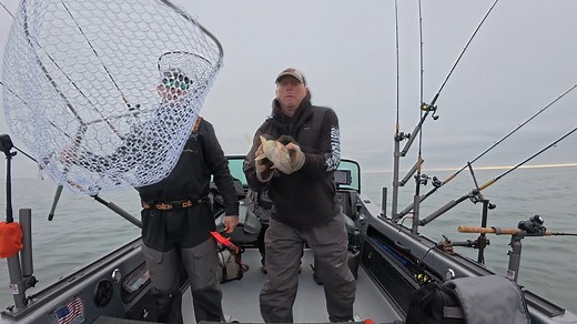 Santa came through and we were lucky enough to get one more trip on Lake Erie. Although the fish were tough to catch and sometimes even tougher to hold on to, it was a great end to the 2025 open water season. Now time to start looking ahead to the fishing show season. #churchtackle #justplanebetter #lakeeriewalleye | Church Tackle