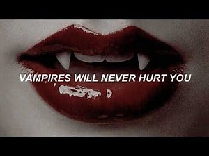 vampires will never hurt you - my chemical romance (lyrics)