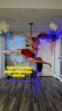 Intermediate Pole Tutorial: Flatline Scorpion. #poledance #pole #intermediate #poletutorial