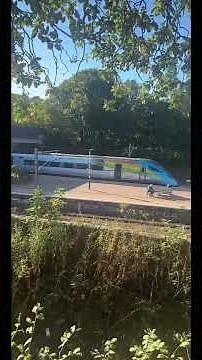 Trains with Joshua Transpennine Express arriving at Berwick station