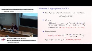 Moments of random matrices and hypergeometric orthogonal polynomials