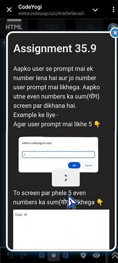 Codeyogi Assignment 35.9 #coding #pythonanddjangofullstackwebdeveloper #programming #assingment