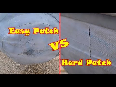 How to Patch Inflatable Boats Properly - Easy Repair vs Hard Repair