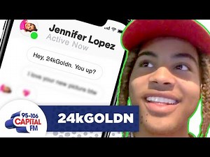 Jennifer Lopez Slid Into 24k Goldn's DM's | Interview | Capital
