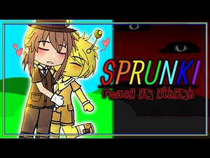 |🌈 SPRUNKI Incredibox react to Tiktok ✨| gacha club reaction 🩷 #sprunki #gachalife
