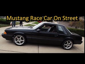 Fox Body Mustang Race Car Review By a Japanese Guy- Car Breaks Down. The Best Bang For Buck Fun Car?