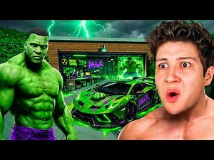 I TURNED FRANKLIN'S HOUSE INTO HULK'S BASE IN GTA 5! 🏡💪 (Mods)