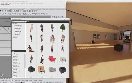 Enscape for Rhino 快速上手教学(中文)