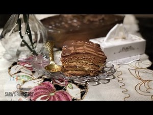 Chocolate mousse biscuit pudding ,Easiest dessert ever , 3 ingredients recipe