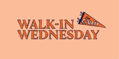 Walk-In Wednesday Fall 2025