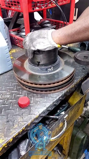 Brake Disc Resurfacing #shortfeed