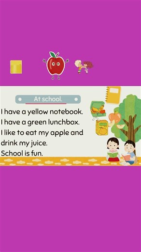 Let’s Read English / English reading / preschool / Reading kids