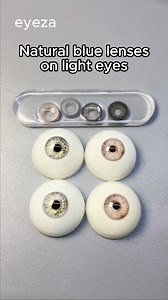 14K views · 41 reactions | ✨ How do grey contacts look on light-colored eyes? 懶✨ #eyezalens #eyemakeup #Eyeza | Eyeza Lenses | Facebook