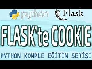 #Python Dersleri: 163 - #FLASK'te #COOKIE (2021)