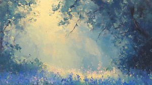 印象派油画《光隙交响诗》