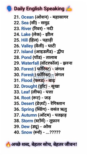 English to Hindi translate | Vocabulary words meaning | Fluently english | English dictionary