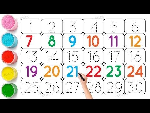 Learn Numbers 1 to 30 | Fun Counting Video for Kids