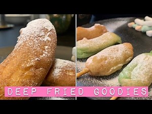 Deep Fried Goodies | Sweet Treats for kids | Deep Fried Banana | Deep Fried Marshmallow