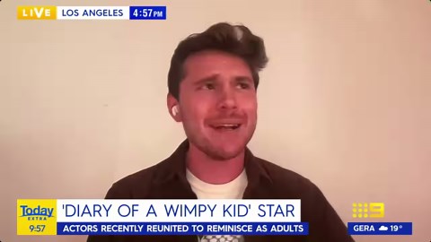 From sibling rivalry to navigating awkward teenage years, coming-of-age comedy 'Diary of a Wimpy Kid' was the film that had everyone in stitches - and still does 14 years on. ✏️🍎 Robert Capron who played Rowley joined TODAY EXTRA to talk about the films legacy. #9Today | WATCH LIVE 5.30am | TODAY