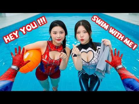 Spider-Man Into The Spider-Verse (2026) : Spider-Man rescues girl with strange dream swimming pool