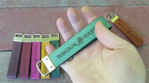 Supernatural Quote Leather Key Fob: Personalized Veg Tan Lanyard - Etsy