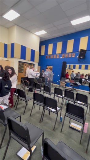 Sight reading time!! ACAP is working on sight reading in small groups! | PHS Choirs