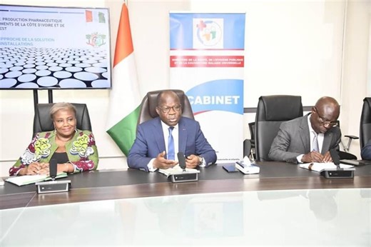 Santé/ Fabrication locale de médicaments : la Côte d'Ivoire vers l'implantation d'une nouvelle unité de production - Abidjan.net News