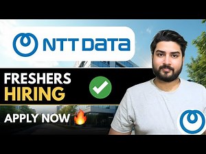 NTT Data Hiring Freshers🔥Apply Now | 2025,2024