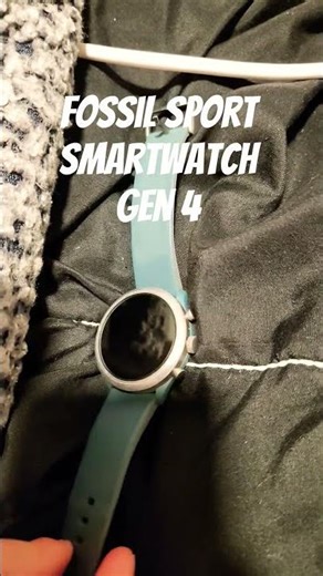 Fossil Sport smartwatch gen 4