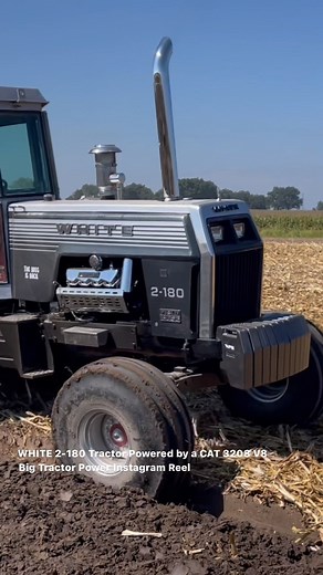 Big Tractor Power on Instagram: "The Boss is Back. The Series I WHITE 2-180 Field Boss tractor powered by Caterpillar 3208 V8 engine was built from 1977-1980. This tractor sold new for $55,208. #whitefarmequipment #tractor #agco #caterpillarengine #bigtractorpower"