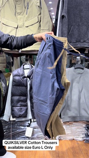 New Arrivals of Premium Quality Quiksilver Cotton Trousers