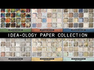 Tim Holtz idea-ology Vault Paper Collection