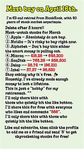 Get on board now, and you can upgrade your house this year#StockMarket#WallStreet#NASDAQ#TechStocks