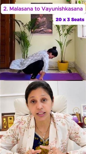Blocked Tubes & Fertility Yoga 🧘‍♀️✨ | 4 Helpful Asanas for Reproductive Health 🤰🌸#yoga #fertility