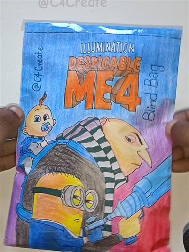 Despicable Me 4 Blind Bag Unboxing DIY