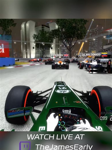 2013 Singapore GP! - Game Locked (S1, R13) #f1tiktok #simracing #f1game #formula1 #Gaming #F1 #f12013
