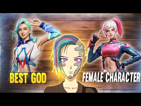 Best Female Character In Free Fire | God Character Skill In Free Fire